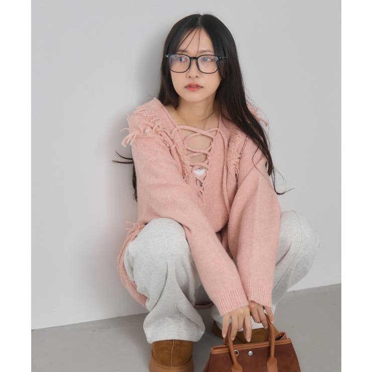 レースアップチュニックNT | RETRO GIRL | 詳細画像29 