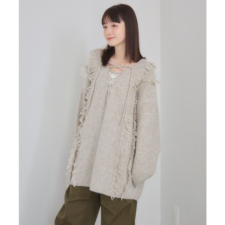 レースアップチュニックNT | RETRO GIRL | 詳細画像8 