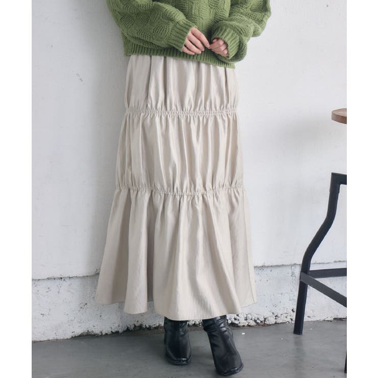 BEG0 | ラメティアードSK | RETRO GIRL