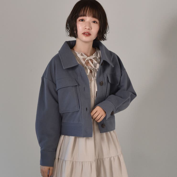 ◆RETRO GIRL◆ FウールショートJK[品番：RTGW0002597]｜RETRO  GIRL（レトロガール）のレディースファッション通販｜SHOPLIST（ショップリスト）