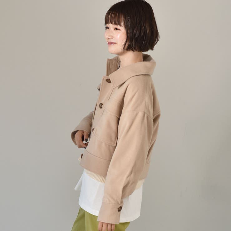 ◆RETRO GIRL◆ FウールショートJK[品番：RTGW0002597]｜RETRO  GIRL（レトロガール）のレディースファッション通販｜SHOPLIST（ショップリスト）