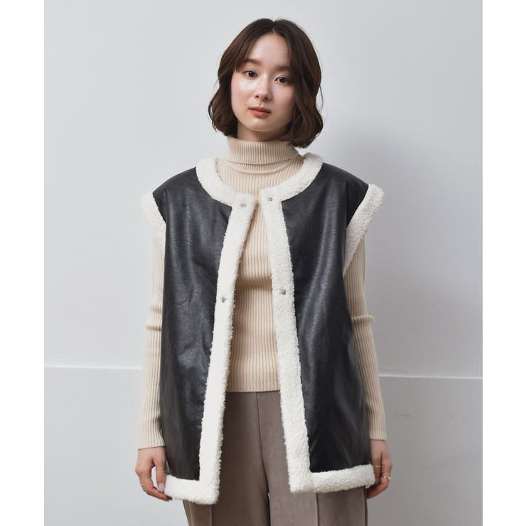 【レア品】LOVEGIRLSMARKET レディース 豚皮 ガンホルダーベスト hs449.jpg