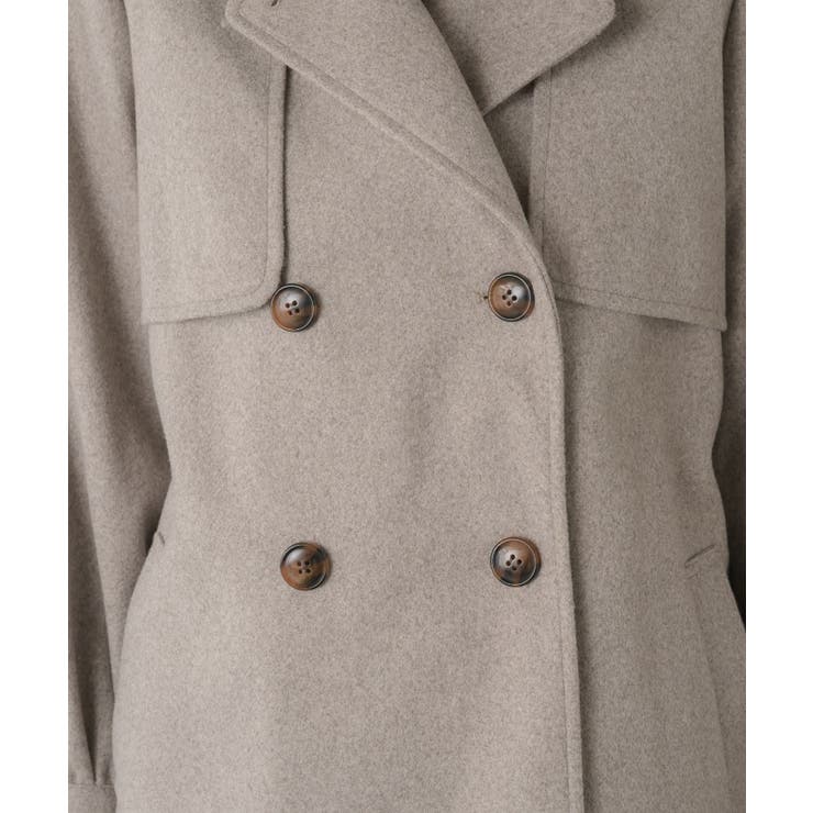 共ベルト付ケープコート | RETRO GIRL | 詳細画像32 