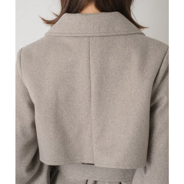 共ベルト付ケープコート | RETRO GIRL | 詳細画像34 