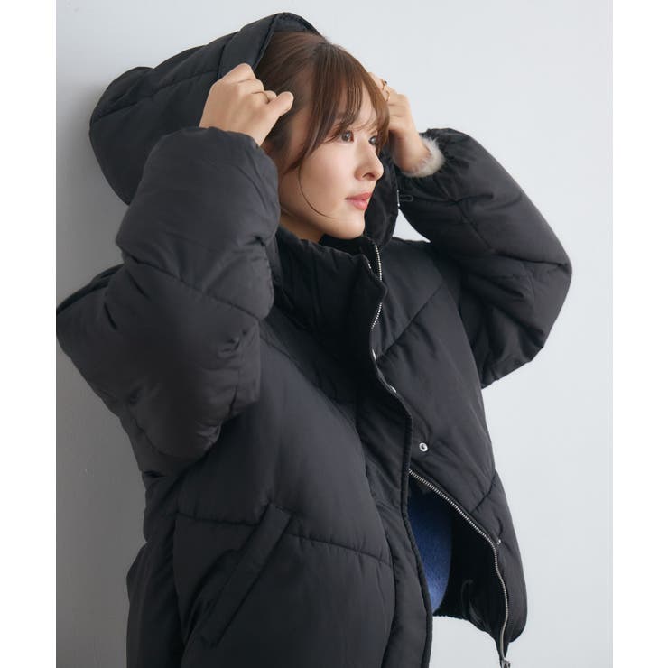 2wayファイバーBZ レトロガール ファイバーダウンジャケット