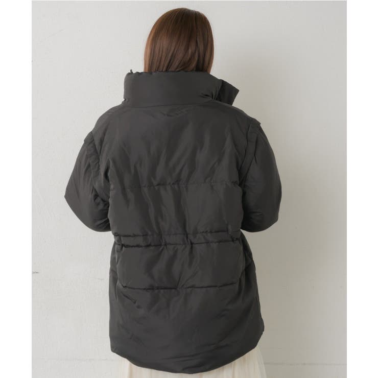 ドロスト袖2way中綿BZ レトロガール 中綿ブルゾン | RETRO GIRL | 詳細画像17 