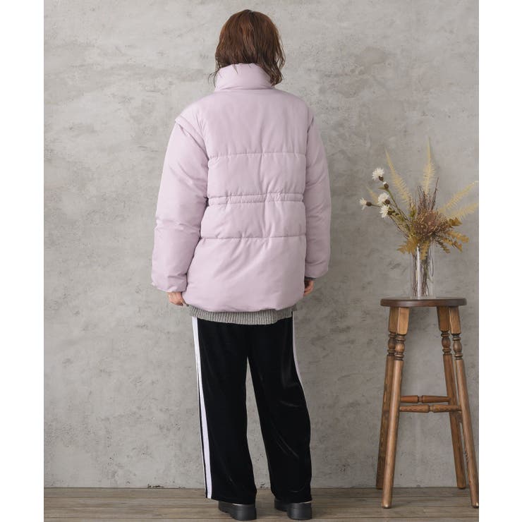 ドロスト袖2way中綿BZ レトロガール 中綿ブルゾン | RETRO GIRL | 詳細画像21 