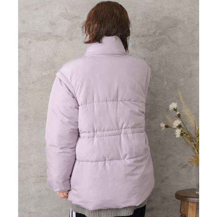 ドロスト袖2way中綿BZ レトロガール 中綿ブルゾン | RETRO GIRL | 詳細画像27 