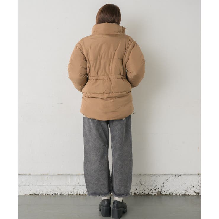 ドロスト袖2way中綿BZ レトロガール 中綿ブルゾン | RETRO GIRL | 詳細画像31 