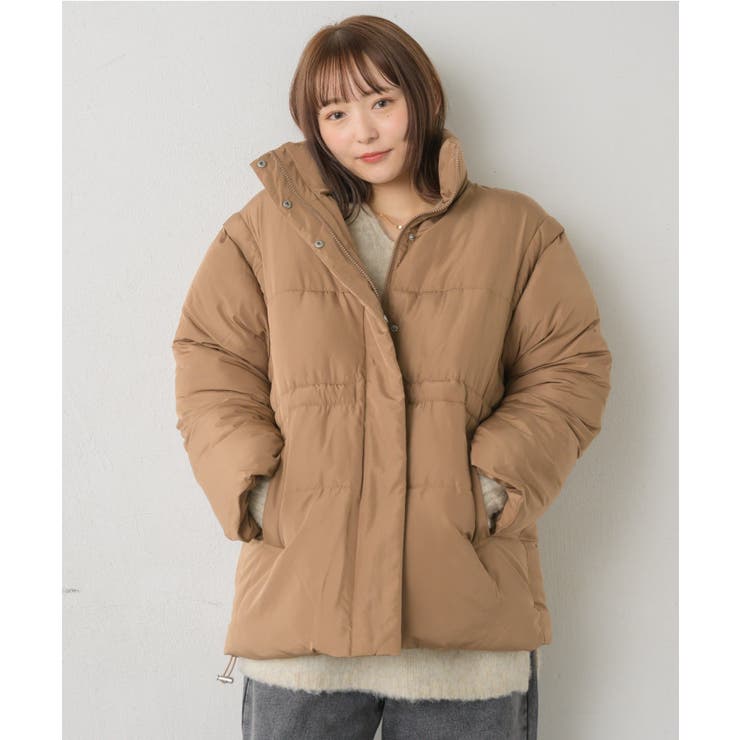 ドロスト袖2way中綿BZ レトロガール 中綿ブルゾン | RETRO GIRL | 詳細画像32 