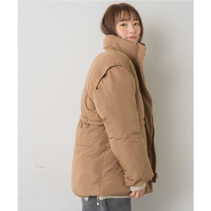 ドロスト袖2way中綿BZ レトロガール 中綿ブルゾン | RETRO GIRL | 詳細画像34 