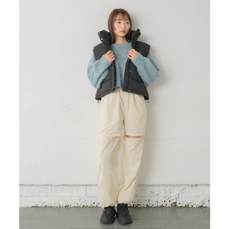 中綿ベスト ■レトロガール■ファイバーダウンベスト | RETRO GIRL | 詳細画像19 