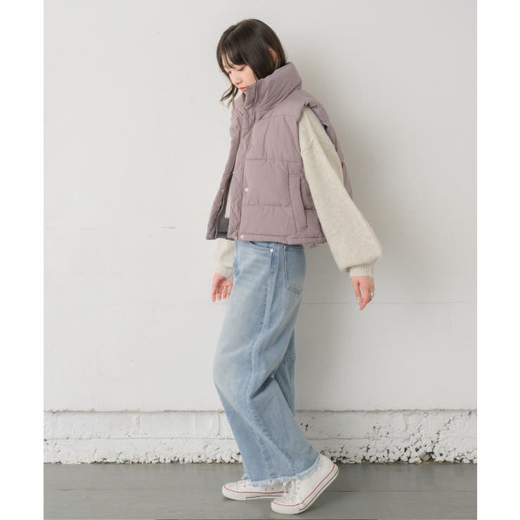 中綿ベスト ■レトロガール■ファイバーダウンベスト | RETRO GIRL | 詳細画像31 