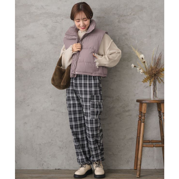 中綿ベスト ■レトロガール■ファイバーダウンベスト | RETRO GIRL | 詳細画像34 