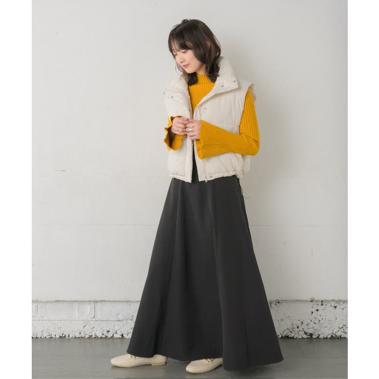 中綿ベスト ■レトロガール■ファイバーダウンベスト | RETRO GIRL | 詳細画像4 