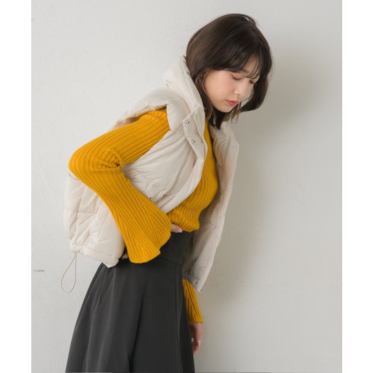 中綿ベスト ■レトロガール■ファイバーダウンベスト | RETRO GIRL | 詳細画像9 