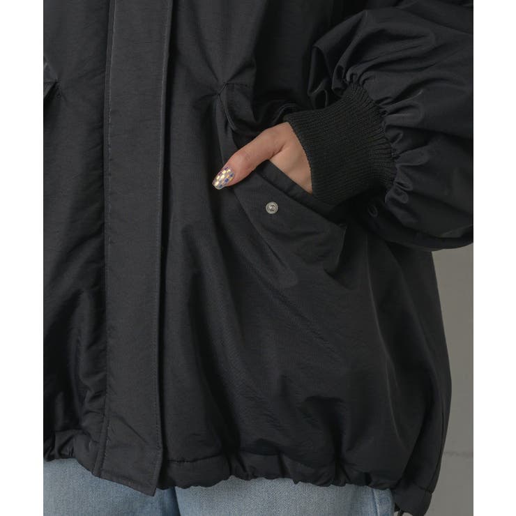 袖2wayモンスタージャケット レトロガール 中綿ブルゾン | RETRO GIRL | 詳細画像17 