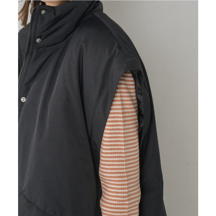 袖2wayモンスタージャケット レトロガール 中綿ブルゾン | RETRO GIRL | 詳細画像18 