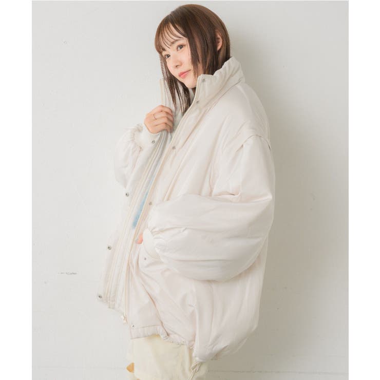 袖2wayモンスタージャケット レトロガール 中綿ブルゾン | RETRO GIRL | 詳細画像22 