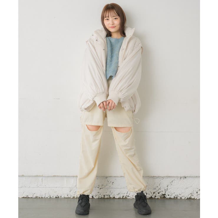 袖2wayモンスタージャケット レトロガール 中綿ブルゾン | RETRO GIRL | 詳細画像25 