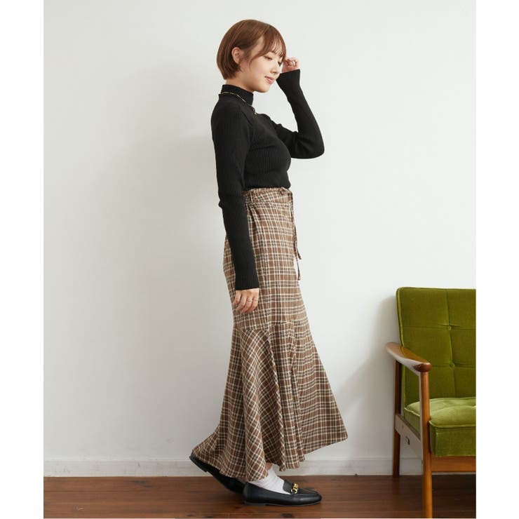 リブタートルニット ■レトロガール■着回し抜群/リブニット/インナー | RETRO GIRL | 詳細画像21 