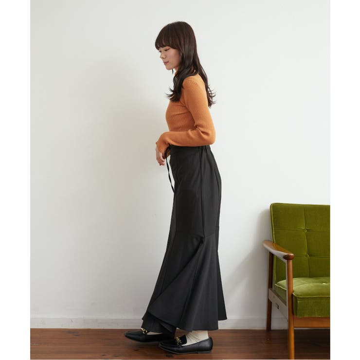 リブタートルニット ■レトロガール■着回し抜群/リブニット/インナー | RETRO GIRL | 詳細画像27 