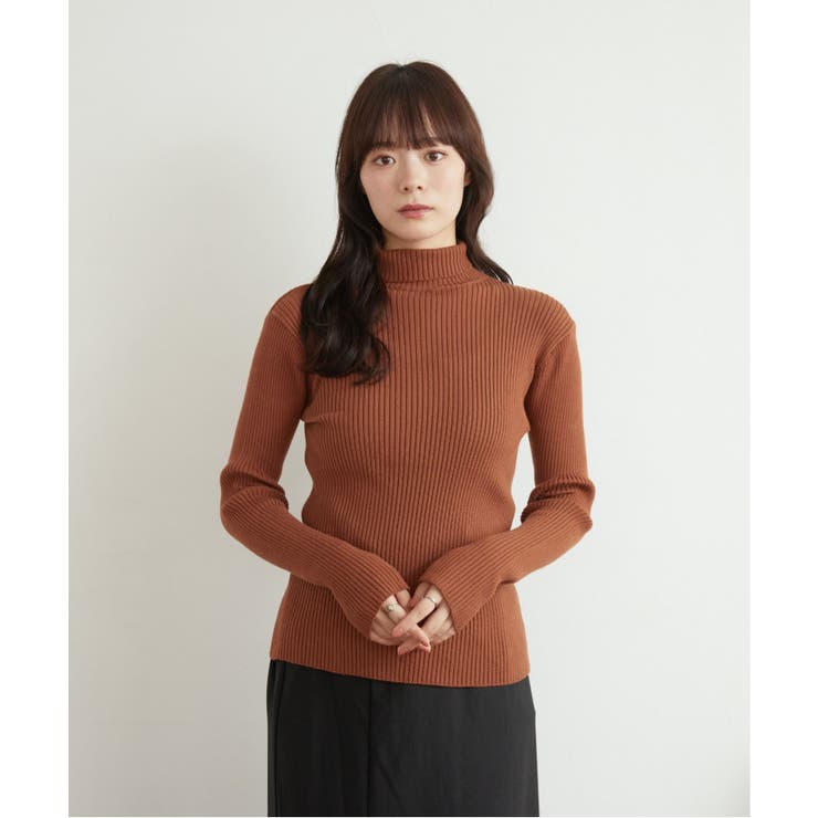 リブタートルニット ■レトロガール■着回し抜群/リブニット/インナー | RETRO GIRL | 詳細画像30 