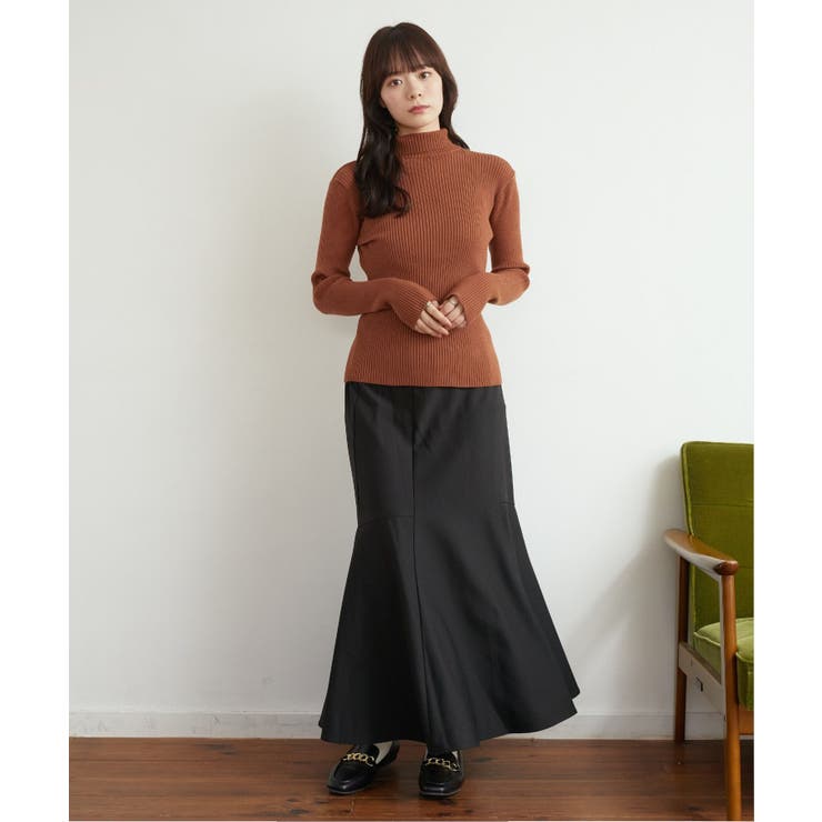 リブタートルニット ■レトロガール■着回し抜群/リブニット/インナー | RETRO GIRL | 詳細画像33 