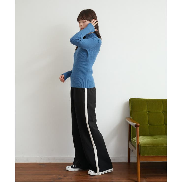 リブタートルニット ■レトロガール■着回し抜群/リブニット/インナー | RETRO GIRL | 詳細画像50 