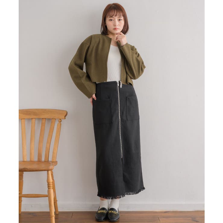 前ジップナローSK | RETRO GIRL | 詳細画像2 