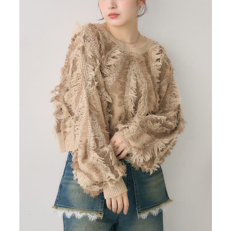 BRN0 | フリンジNTPO | RETRO GIRL