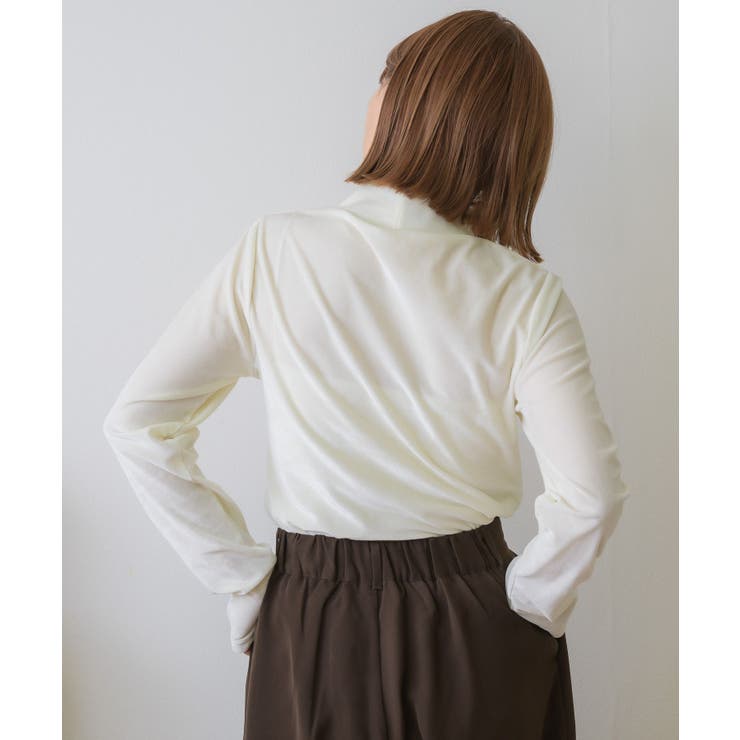 ベロアハイネックトップス | RETRO GIRL | 詳細画像11 