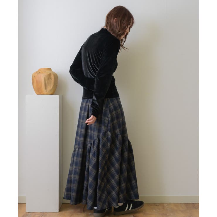 ベロアハイネックトップス | RETRO GIRL | 詳細画像14 