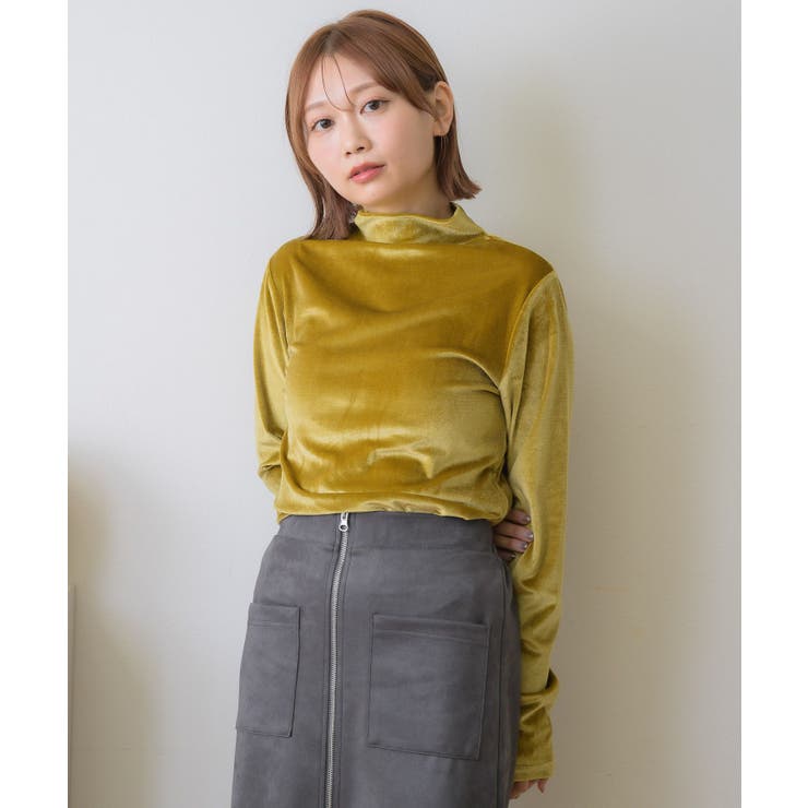 ベロアハイネックトップス | RETRO GIRL | 詳細画像26 