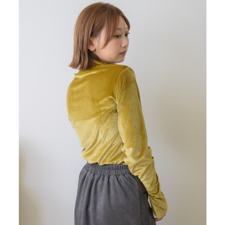 ベロアハイネックトップス | RETRO GIRL | 詳細画像27 