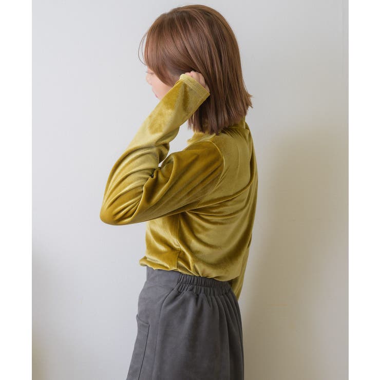 ベロアハイネックトップス | RETRO GIRL | 詳細画像29 