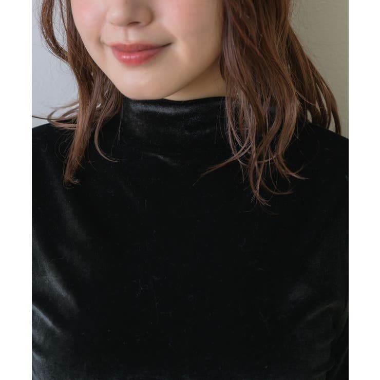 ベロアハイネックトップス | RETRO GIRL | 詳細画像30 