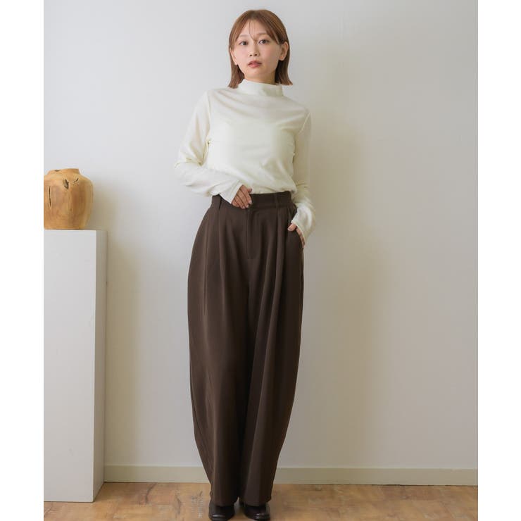 ベロアハイネックトップス | RETRO GIRL | 詳細画像4 