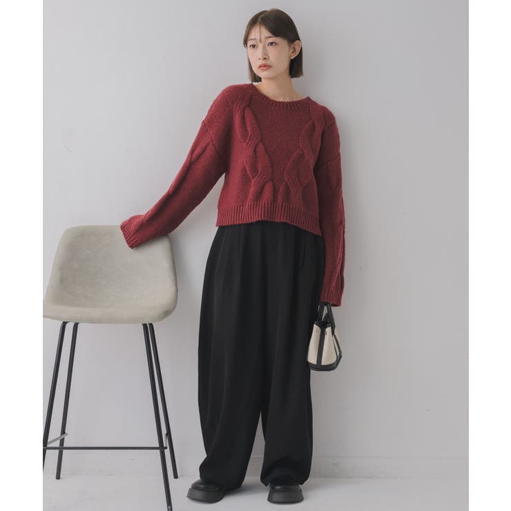 コクーンシルエットPT | RETRO GIRL | 詳細画像14 