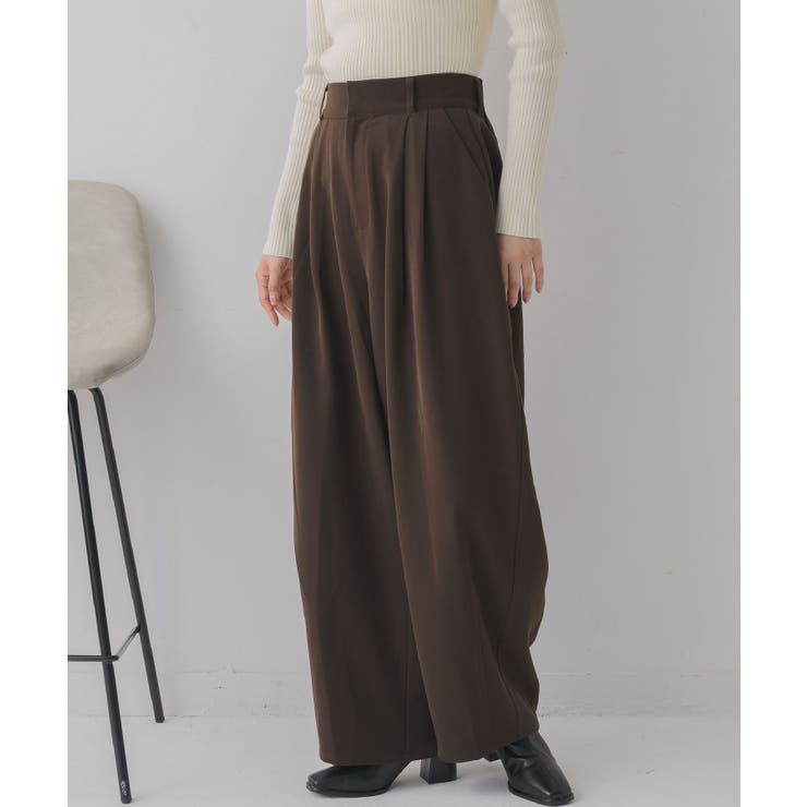 BRN0 | コクーンシルエットPT | RETRO GIRL