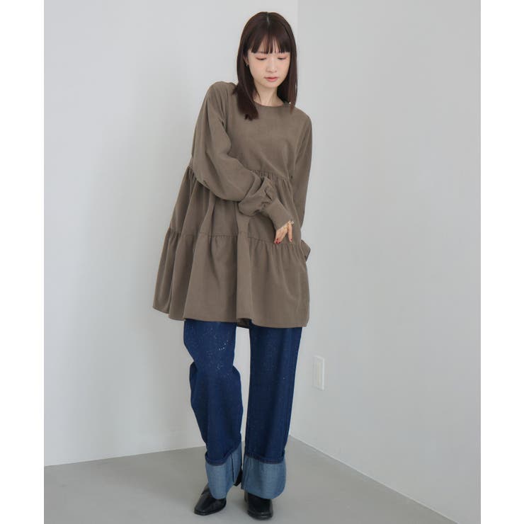 ロールアップラメデニムPT | RETRO GIRL | 詳細画像15 