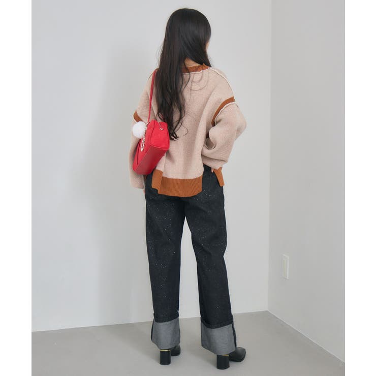 ロールアップラメデニムPT | RETRO GIRL | 詳細画像20 