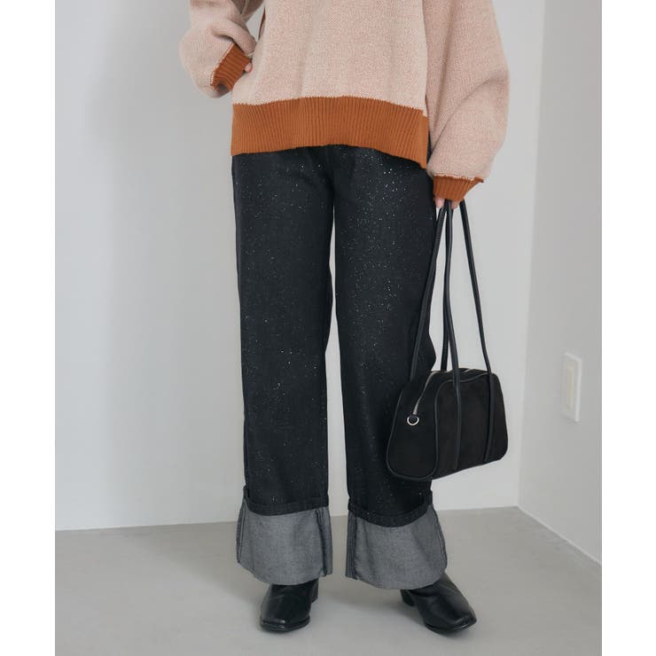 ロールアップラメデニムPT | RETRO GIRL | 詳細画像22 