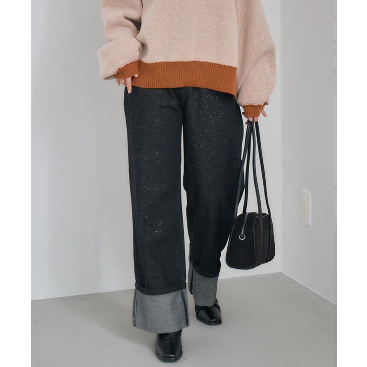 ロールアップラメデニムPT | RETRO GIRL | 詳細画像23 