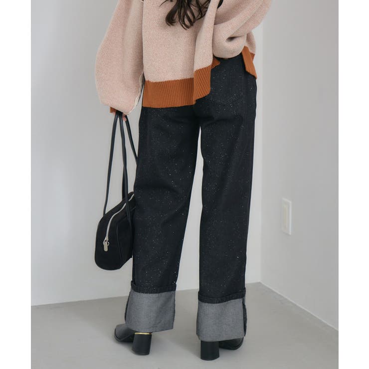 ロールアップラメデニムPT | RETRO GIRL | 詳細画像25 