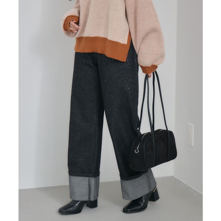 ロールアップラメデニムPT | RETRO GIRL | 詳細画像26 