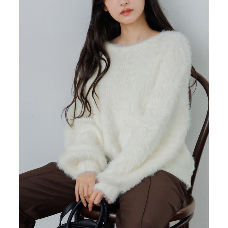 シャギーニットPO | RETRO GIRL | 詳細画像1 