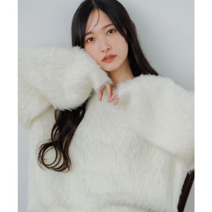 シャギーニットPO | RETRO GIRL | 詳細画像4 