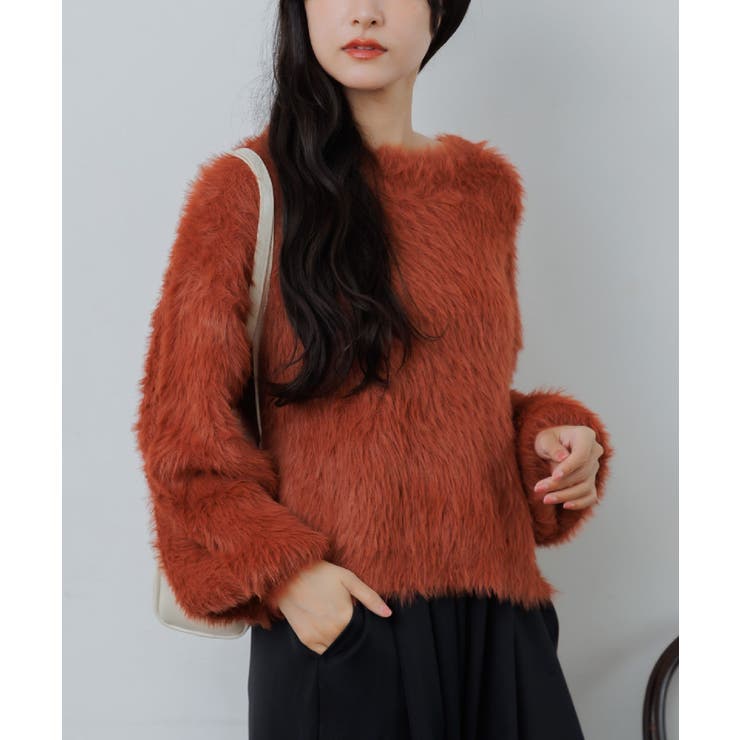 ORG0 | シャギーニットPO | RETRO GIRL