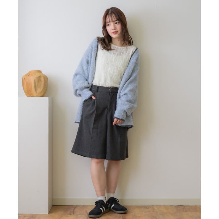 バイカラーBIGカーデ | RETRO GIRL | 詳細画像34 